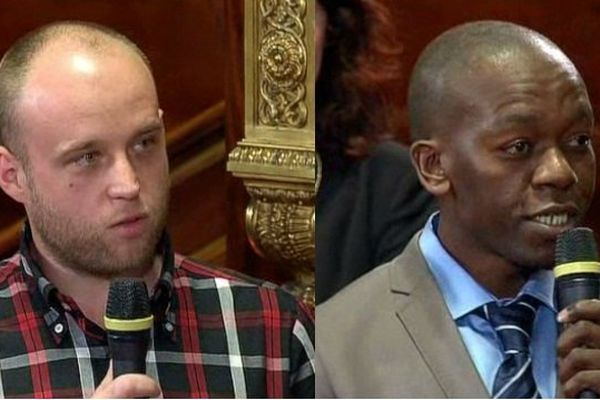 Les Auvergnats Roland Lannier (à gauche) et Moussoili Bacar (à droite) ont été distingués parmi 570 candidats.