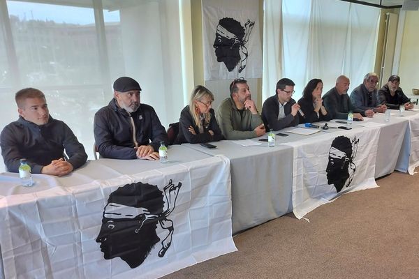 Nazione a fustigé l'accord de Beauvau lors d'une conférence de presse à Ajaccio, samedi 16 mars.