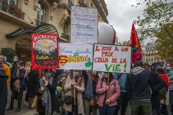 Une intersyndicale (FSU, FNEC-FP-FO, CGT, Educ'action, SNALC, SUD et SNCL-FAEN) a appelé à la grève ce mardi dans l'Education nationale
