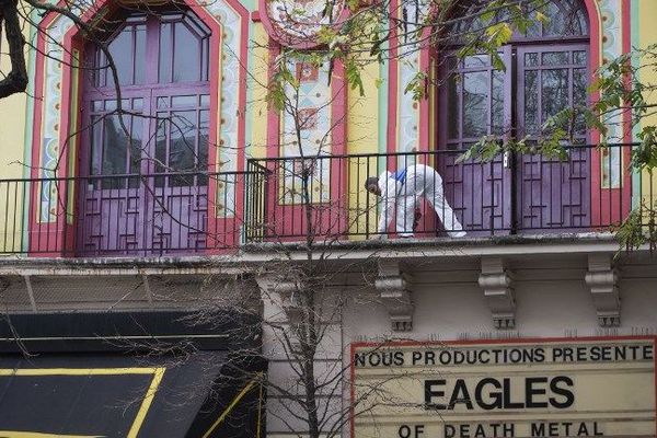 Après les attentats de Paris au Bataclan.