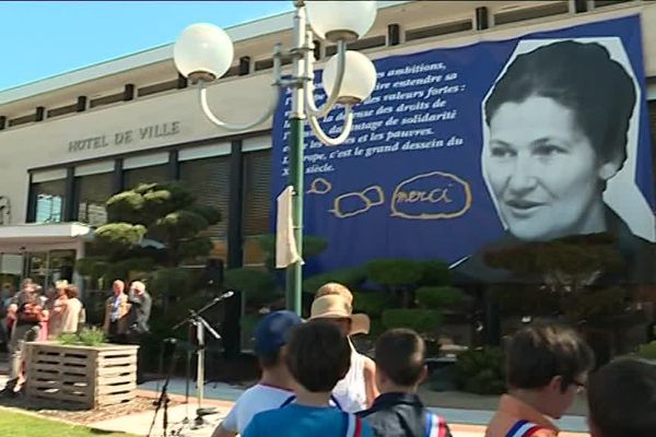 L'hommage à Simone Veil