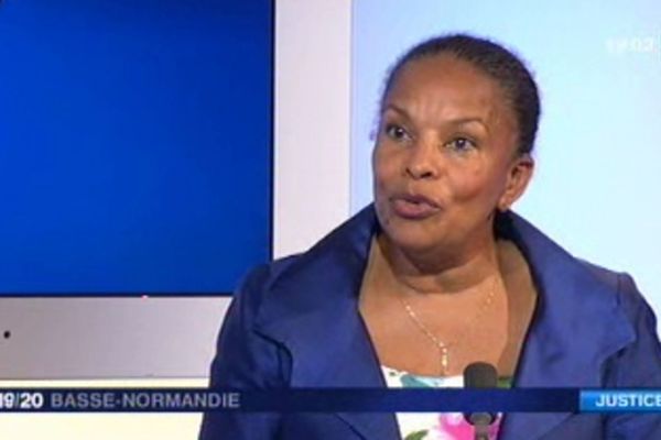 Christiane Taubira, garde des sceaux, était l'invité de votre journal régional ce vendredi soir