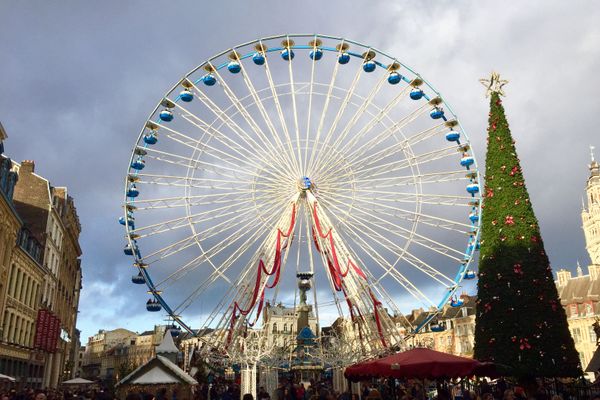 L'installation de la Grande Roue commencera ce lundi. 