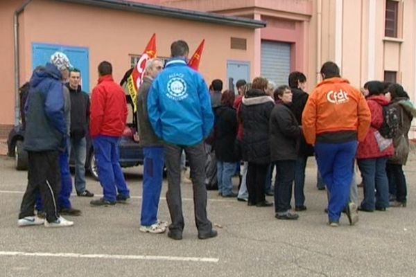 Des salariés ont débrayé jeudi matin