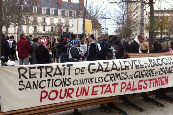 Les manifestants samedi après-midi à Dijon