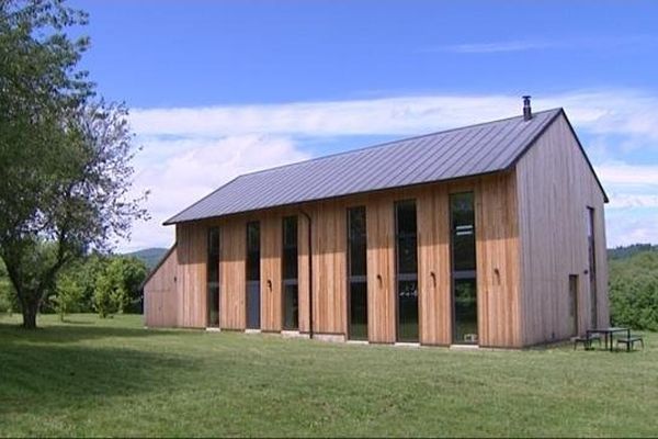 Une des maisons d'architectes à visiter en Bourgogne.