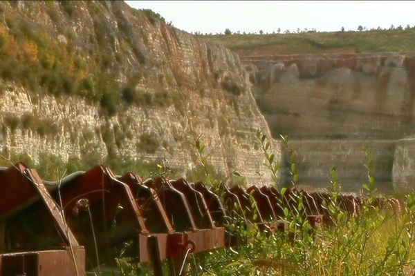 La carrière de 230 hectares ne sert plus à extraire de la craie