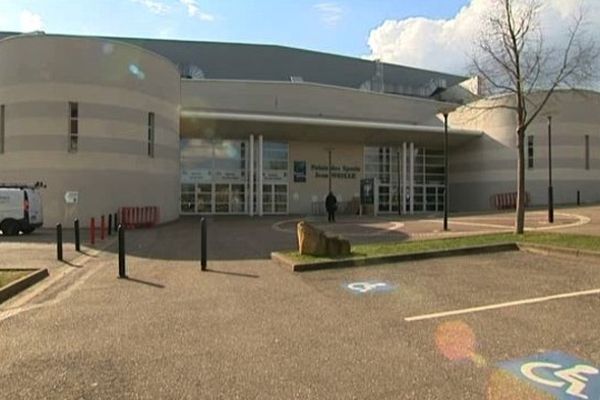 Le Palais des sports Jean Weille de Gentilly à Nancy.