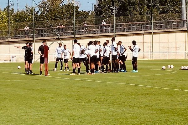 Toulouse - le TFC à l'entrainement - juillet 2021.