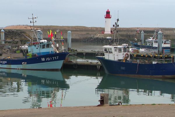 Les pêcheurs de la Cotinière bloqués au port en raison des interdictions de pêche.