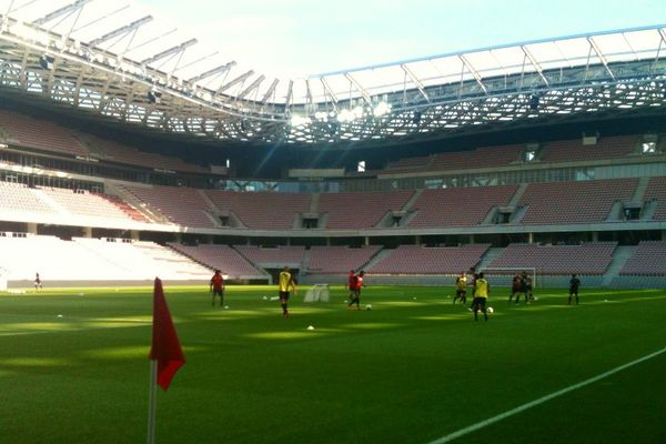 Le stade Allianz à Nice.