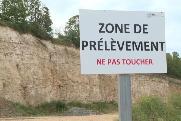 La carrière n'est plus exploitée par l'entreprise depuis 2021