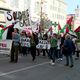 Samedi 23 mars, à Ajaccio, une manifestation à l'appel du collectif Pour une paix juste et durable au Proche-Orient a réuni 300 personnes.