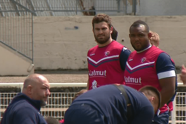 Marco Tauleigne et Darly Domvo (à l'image) comme  Jean-Baptiste Dubié font partis des 31 joueurs appelés par Guy Novès pour le stage du XV de France à Granville.