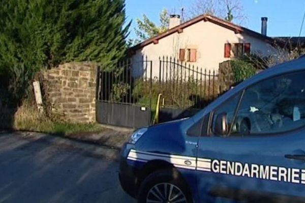 La maison de Pascal et Ewa Rouxel à La Bastide-Clairence au Pays Basque. Le couple de quinquagénaire a été tué par arme à feu le 20 février 2016.