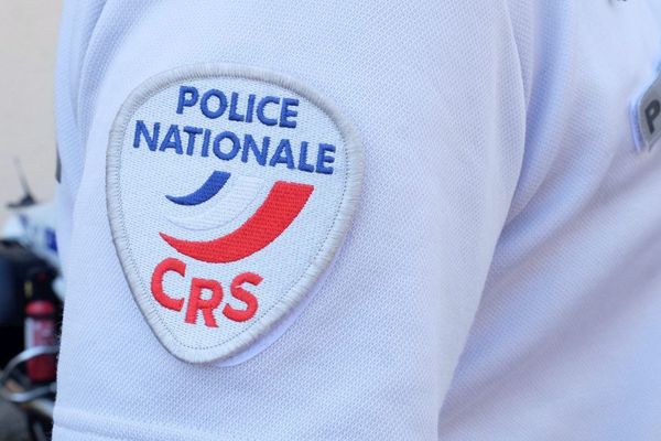 L'écusson des CRS (Compagnies républicaines de sécurité) 