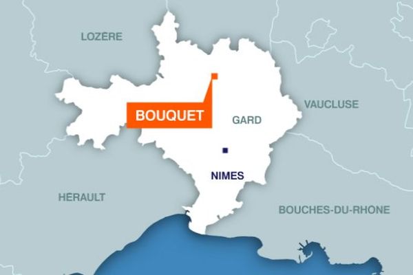 Carte de Bouquet (Gard)