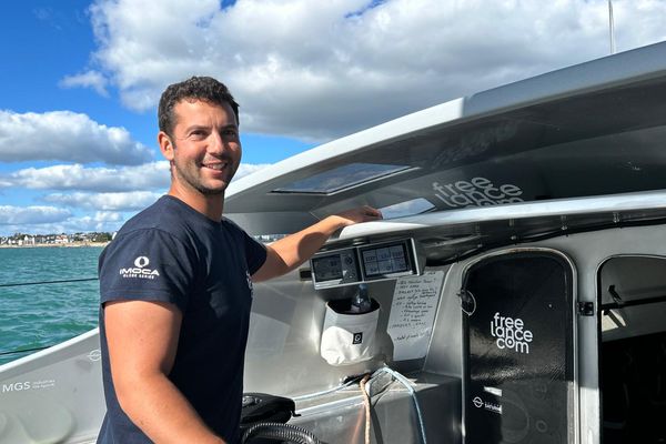 Le large l’appelle : Guirec Soudée impatient de prendre le départ de son premier Vendée Globe à bord de Freelance.com