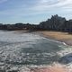 La plage de Biarritz sous le soleil