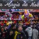 Instantané au marché de Noël des Tuileries à Paris le 25 décembre 2023