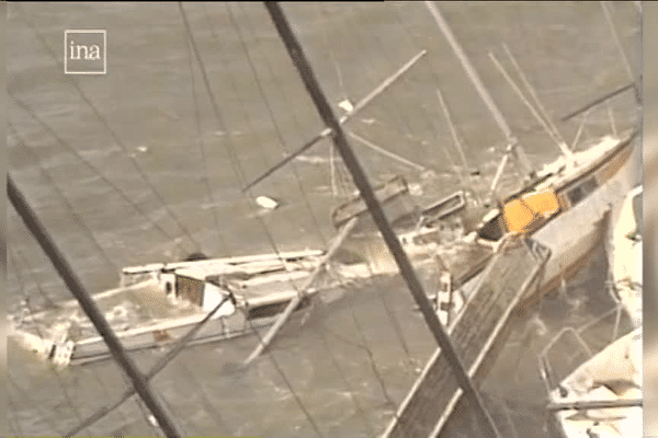 les ports de plaisance avaient payé un lourd tribut suite à la tempête 1987