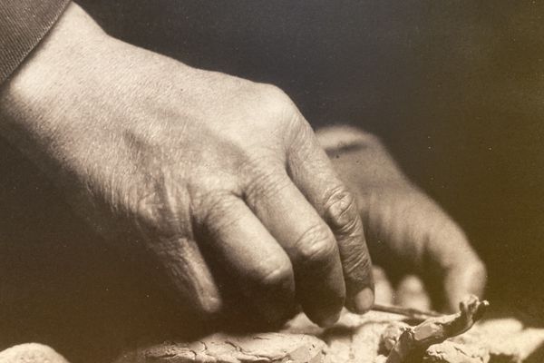 Les mains d'Antoine Bourdelle.