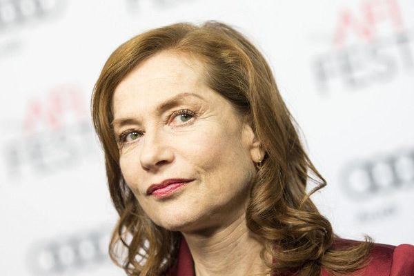 Isabelle Huppert à Hollywood, le 13 novembre 2016.
