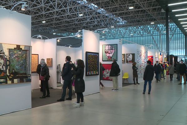 Le Salon international d'art contemporain de Toulouse ouvert jusqu'à 19h ce dimanche 13 février 2022