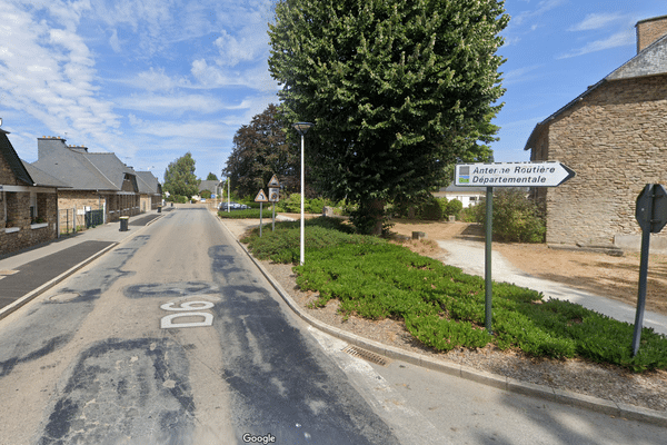 Rue François-Lemercier à Merdrignac -