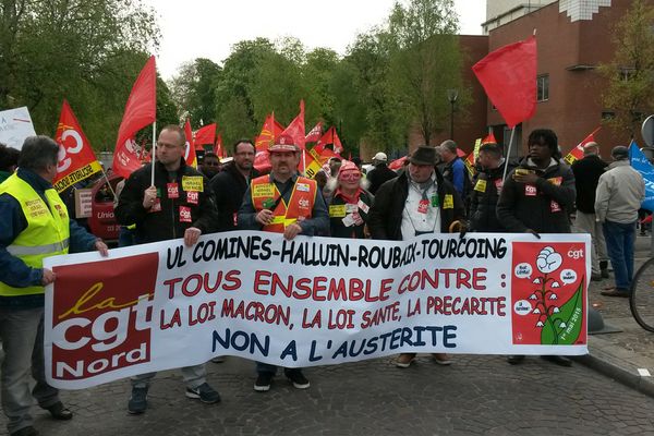 Les unions locales CGT de Roubaix, Tourcoing, Halluin et Comines ont appelé à manifester à Roubaix