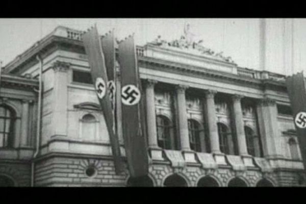 En 1943, le drapeau nazi flottait sur l'Université de Strasbourg