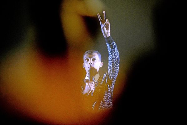 Stromae à Nîmes en novembre dernier. Ce mardi soir, il sera à l'Aéronef (Lille).