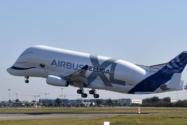 Le Beluga XL a décollé à 10h30 de Toulouse