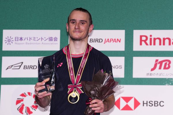 Le Caennais Alex Lanier a remporté l'Open de badminton du Japon 2024, une performance jamais réalisé auparavant par un badiste français.