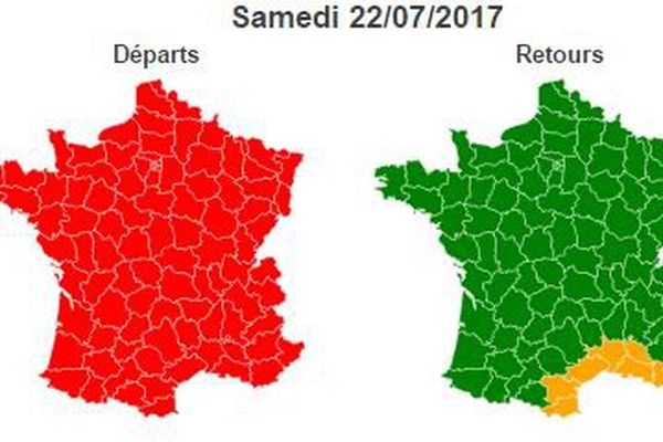 Les départs de samedi vont être compliqués. 