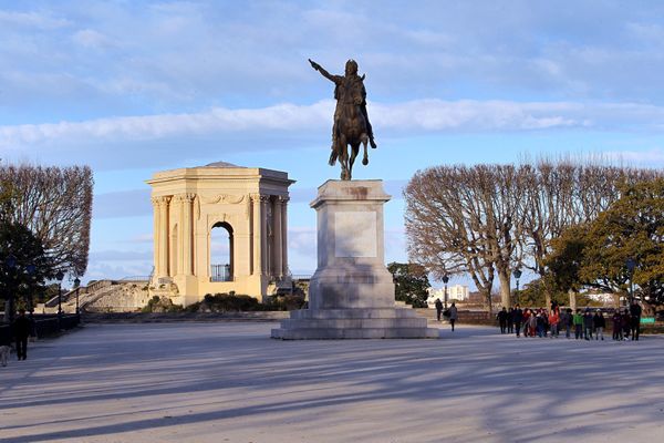 Les Jardins du Peyrou à Montpellier