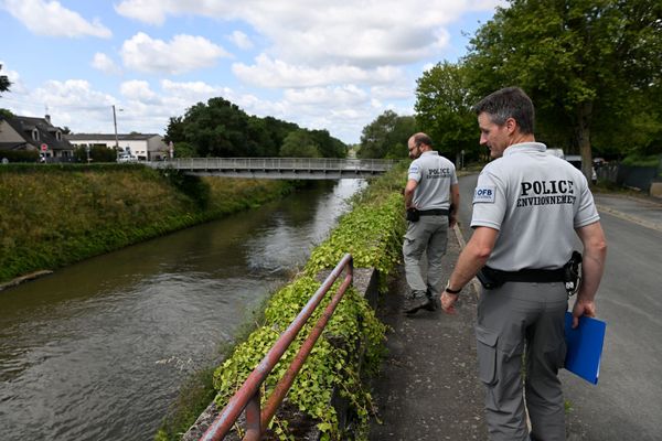 Des agents de l'OFB sur le terrain