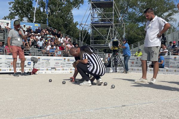 Mondial la Marseillaise à pétanque 2023 : quart de finale entre Bonetto et Lamare