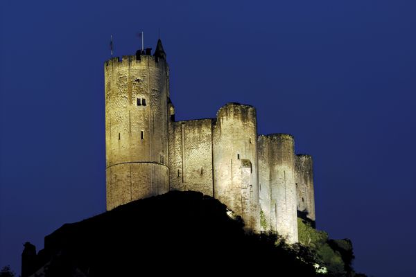 La forteresse royale de Najac dans l'Aveyron