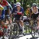 Le Breton Valentin Madouas (avec son maillot tricolore) arrivera-t-il à réitérer l'exploit de l'année dernière (2023) qui lui avait permis de l'emporter à Plouay sur la Bretagne Classic - Ouest-France.