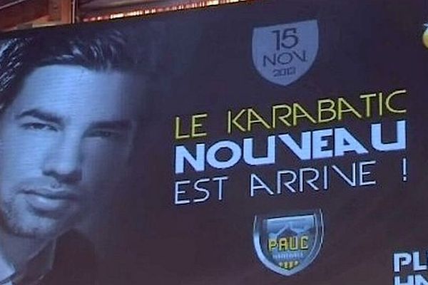 Aix-en-Provence (Bouches-du-Rhône) - Luka Karabatic nouvelle star du club - 16 novembre 2012.