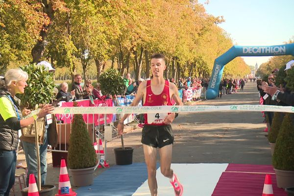 Guillaume Ruel est arrivé premier de l'épreuve.