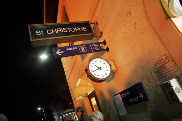 La gare de Saint-Christophe (Aveyron) a retrouvé son train de nuit pour Paris après 15 jours d'arrêt