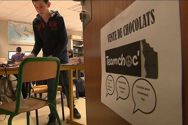 Team choc' : une micro-entreprise au collège