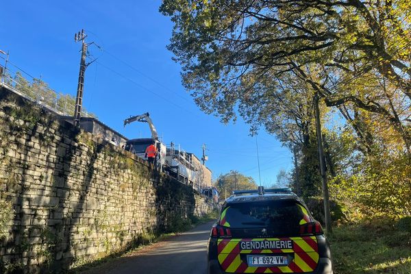 L'accident s'est produit sur la commune de Lacrouzette.