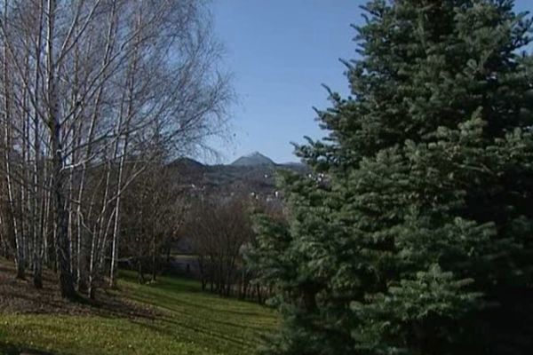 Le parc de Montjuzet, à Clermont-Ferrand, où Fiona a disparu dimanche soir.