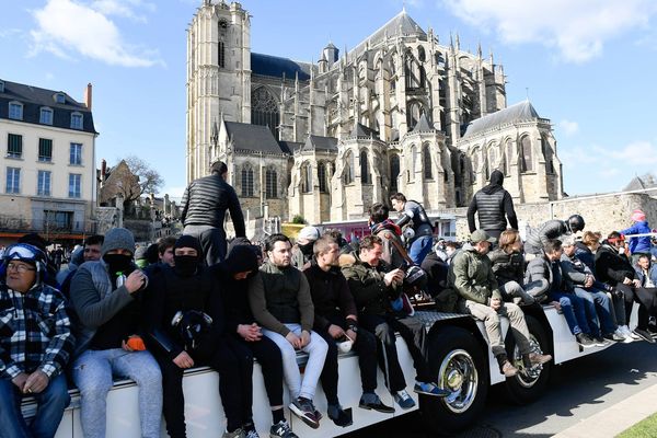 Les forains avaient déjà manifesté fin mars 2019 pour demander le retour de la fête en centre-ville du Mans.