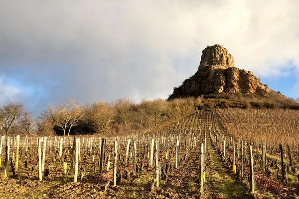 La roche de Solutré 