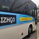 Un bus car BreizhGo à la gare routière de Rennes