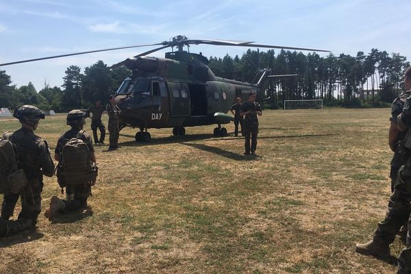 Cette après-midi, l’Aviation légère de l’Armée de terre (Alat) est venue dispenser cette formation un peu particulière